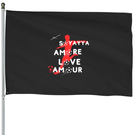 Discover football (soccer) House Flags