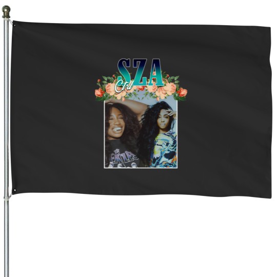 Discover SZA VINTAG  CTRL t you may say i'm a dreamer House Flags