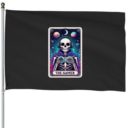 Discover skeletons player Essential House Flags