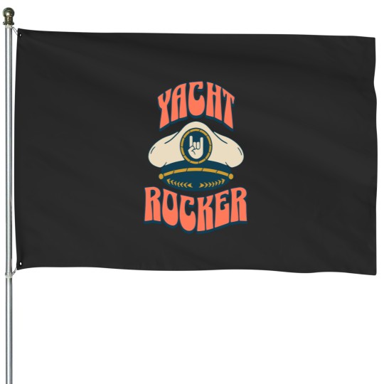 Discover Yacht Rock Captain | Captain Hat | Yacht Rock House Flags
