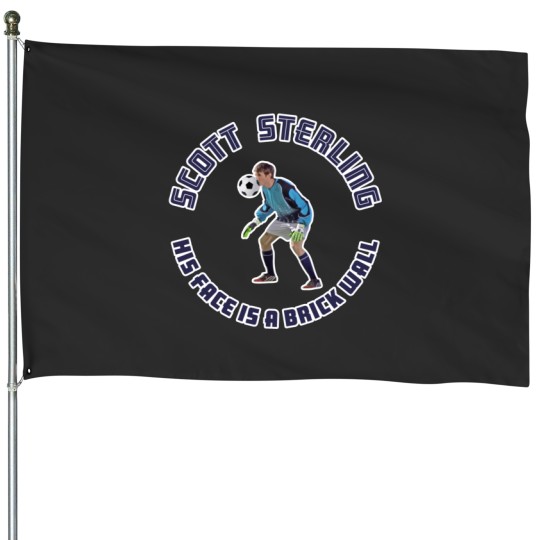 Discover Studio C - Scott Sterling - Brick wall House Flags