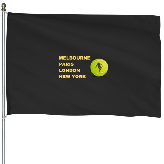 Discover Tennis Game Championship Cities House Flags