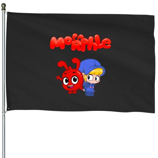 Discover Morphle Cartoon Kids Show House Flags