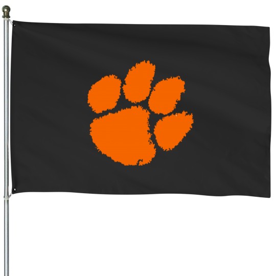 Discover Clemson Tigers House Flags