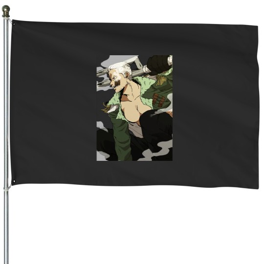 Discover smokeer One Piecee T- House Flags