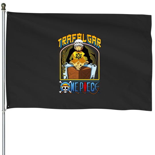 Discover Trafalgar One Piecee House Flags