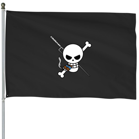 Discover smokeer Pirate Flag House Flags