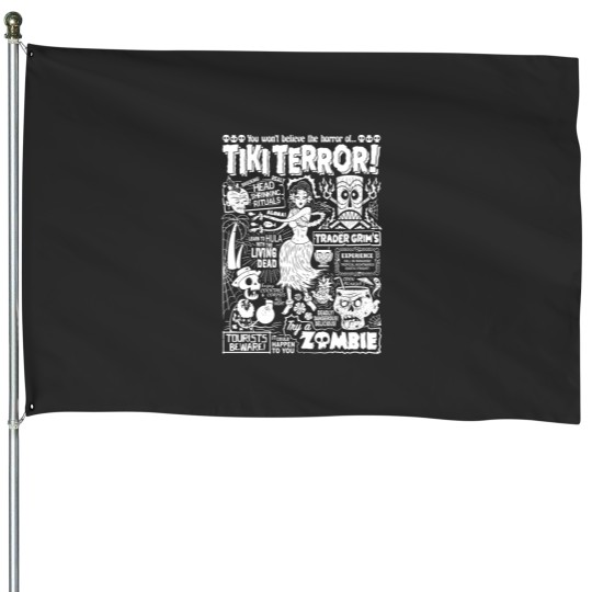 Discover Tiki Terror! - Tiki - House Flags