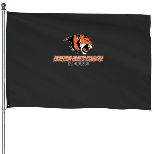 Discover College Of Georgetown Tigers Team House Flags