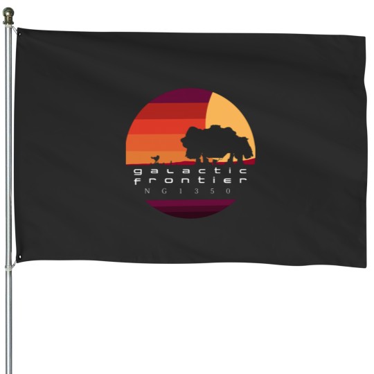 Discover Starfield galactic frontier Essential House Flags