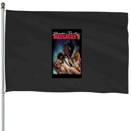 Discover Slumber Party Massacre II House Flags