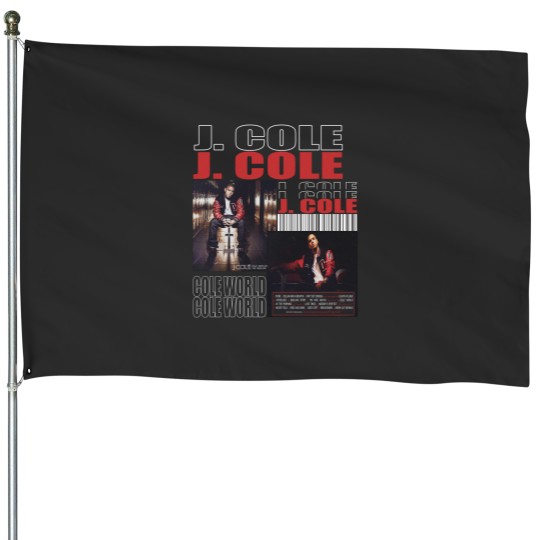 Discover Vintage J Cole Cole World House Flag