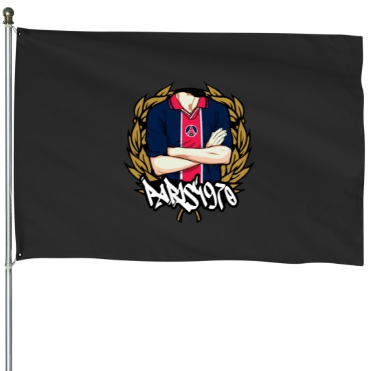 Discover Paris 1970 House Flags
