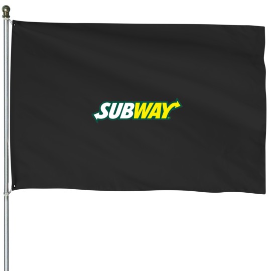Discover subway logo House Flags