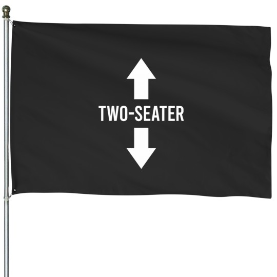 Discover Two Seater House Flag