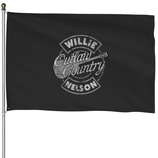 Discover  Nelson Outlaw Country Tank Top House Flags