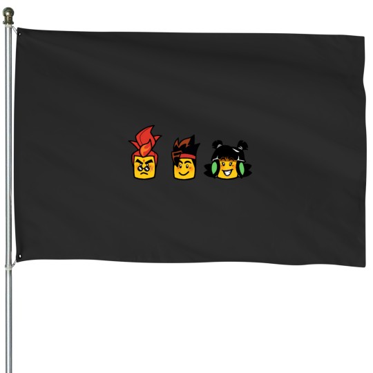 Discover Traffic Light Trio Ver. 2 House Flags