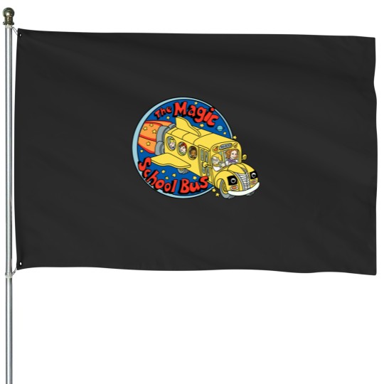 Discover The magic School Bus House Flags