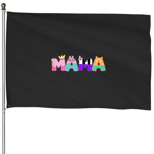 Discover Mom And Dad Mama Birthday Girl Pig Family Party Decorations House Flags