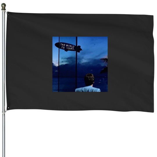 Discover Scarface The World is Yours House Flags