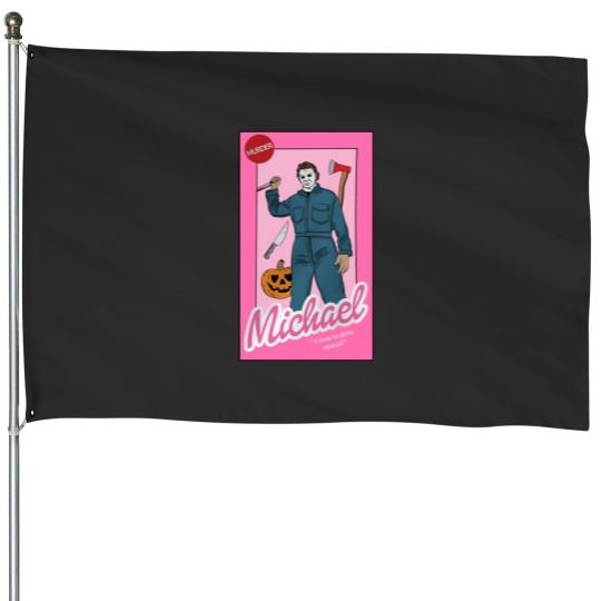 Discover Michael Myers  House Flags Horror Valentine's Day Gifts