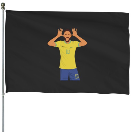 Discover Neymar House Flags