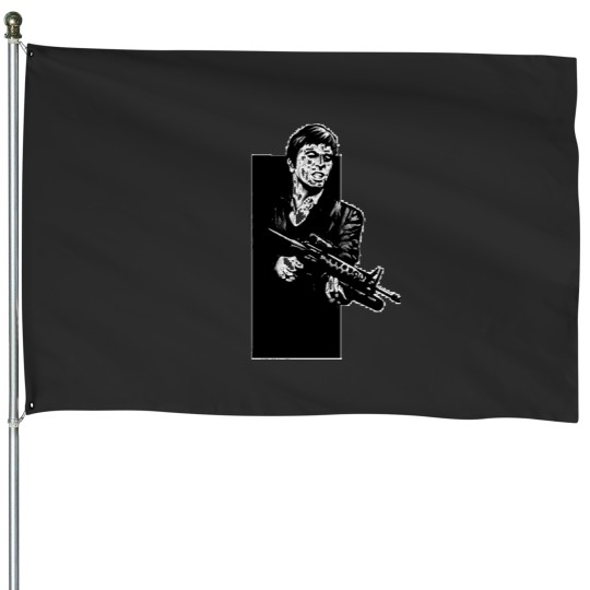 Discover Scarface Tony Montana House Flags