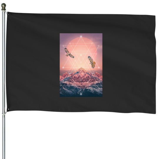 Discover Find the Strength To Rise Up House Flags