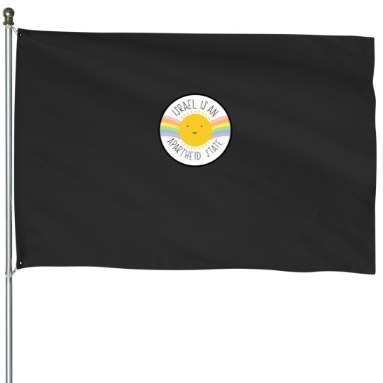Discover Israel Is An Apartheid State. House Flags