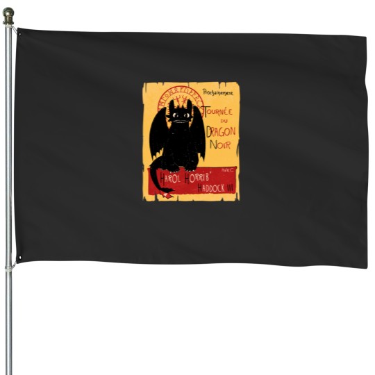 Discover Tournée du dragon noir Essential House Flags