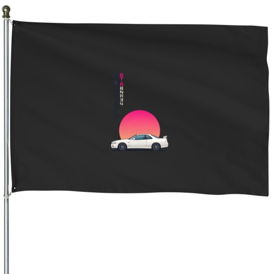 Discover R32 GREETING CARDS House Flags