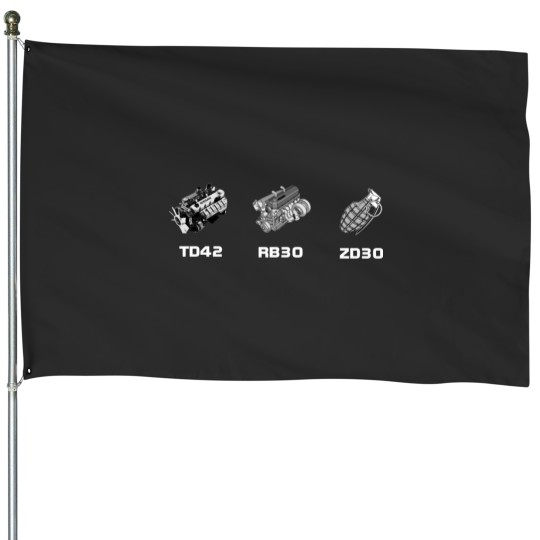 Discover ZD30 GQ Patrol House Flags