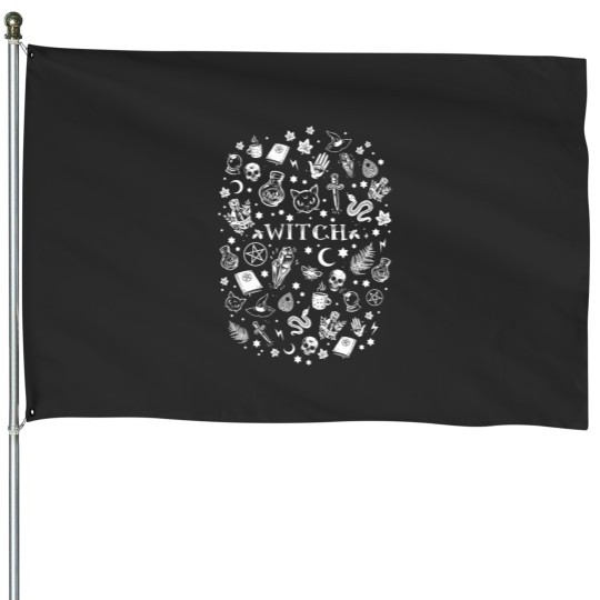Discover WITCH PATTERN 2 Relaxed Fit House Flags