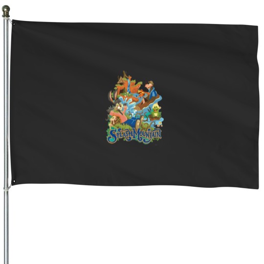 Discover Splash Mountain Splash mountain House Flags