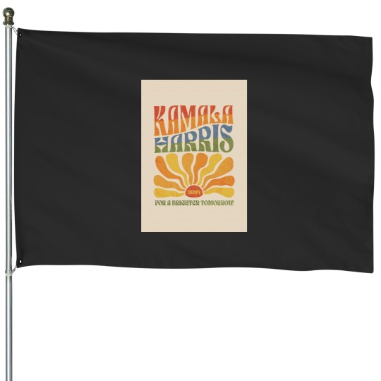 Discover Kamala Harris 2024 Garden Flag Vintage Boho Garden Flag House Flags