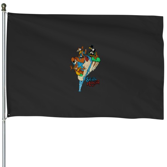 Discover Splash Mountain Splash Mountain_ Over The Edge House Flags