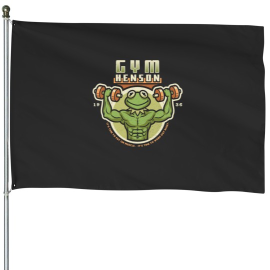 Discover Gym Henson House Flags