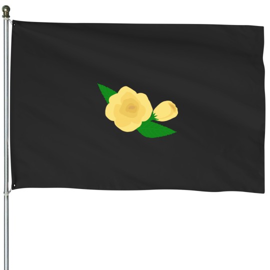 Discover Yellow Rose Of Texas House Flags