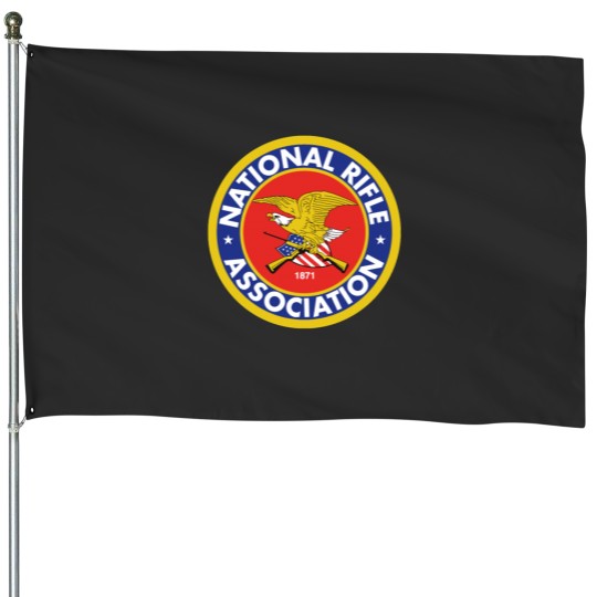 Discover NRA Logo House Flags