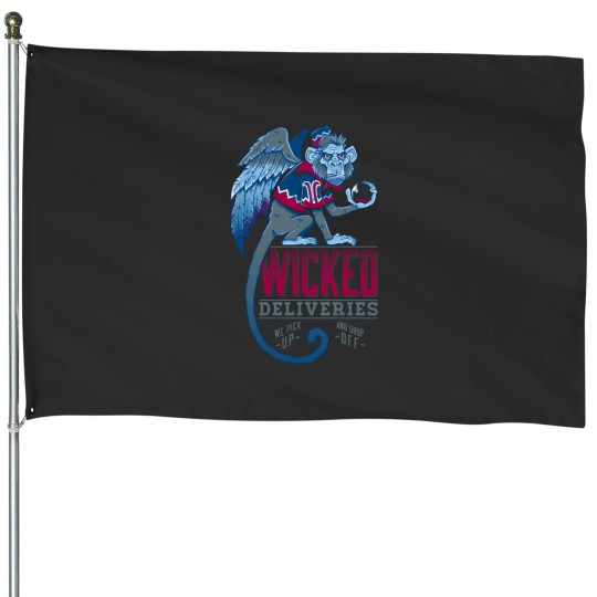 Discover Wicked Deliveries House Flags