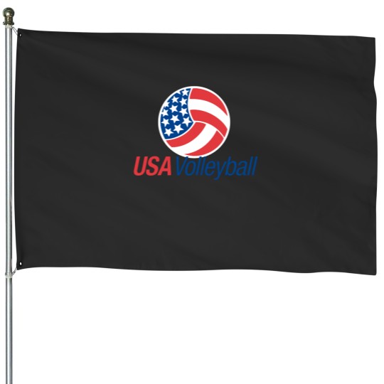 Discover USA Volleyball House Flags