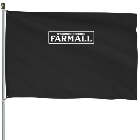 Discover Farmall - McCormick Deering Logo - White House Flags