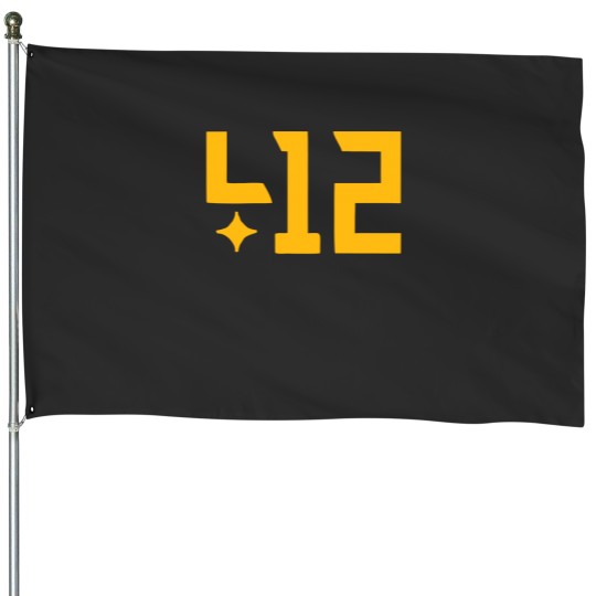 Discover Number 412 House Flags