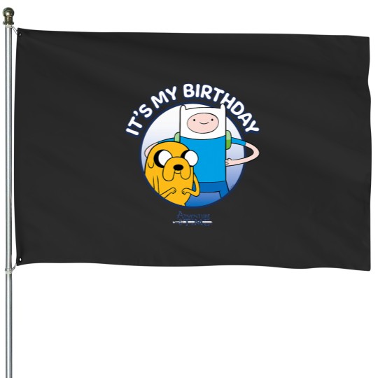 Discover Adventure Time Birthday Adventure House Flags
