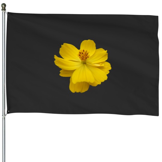 Discover beautiful flower in yellow, summer, sun Classic House Flags