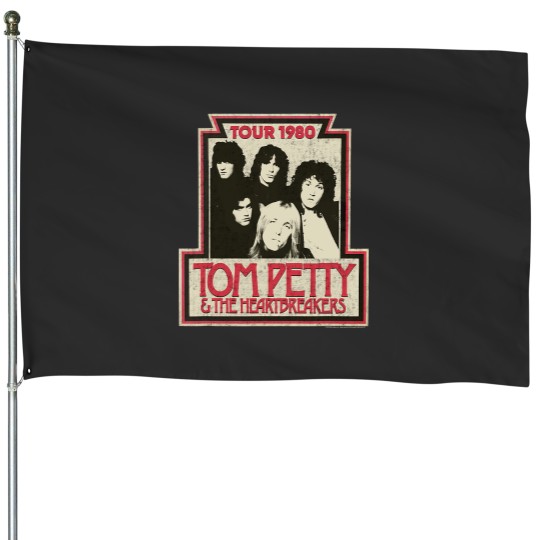 Discover Tom Pettys and the Heartbreakers 1980 Tour House Flags