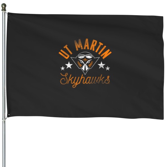 Discover UT Martin Skyhawks Logo House Flags