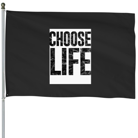 Discover CHOOSE LIFE Essential House Flags