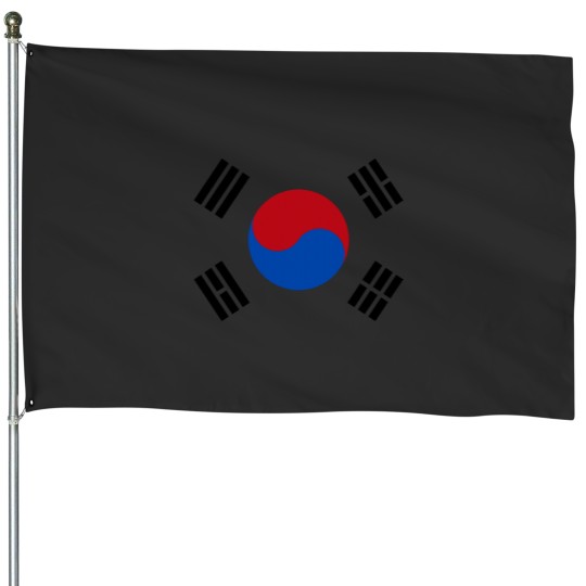 Discover KOREAN FLAG OF KOREA Novelty Men Women Kids Gift House Flags