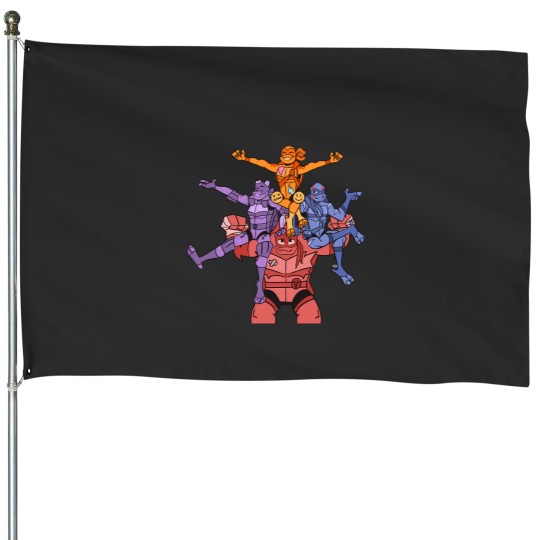 Discover 481 Turtle Tower House Flags